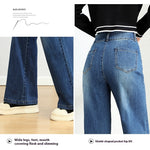 Straight Jeans Stretch Slimming Women