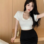 One Step Skirt Half Skirt Women Summer