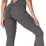 Yeoreo Women Workout Flare Jumpsuits Sexy Backless Gym Bodyc