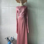 Polyester Long Sleeve Dress Dress Women