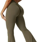 Yeoreo Women Workout Flare Jumpsuits Sexy Backless Gym Bodyc