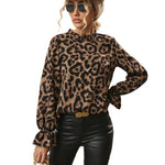 Women Sexy Leopard Print  Tops