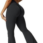 Yeoreo Women Workout Flare Jumpsuits Sexy Backless Gym Bodyc