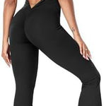 Yeoreo Women Workout Flare Jumpsuits Sexy Backless Gym Bodyc