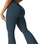 Yeoreo Women Workout Flare Jumpsuits Sexy Backless Gym Bodyc